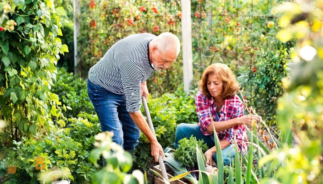 Couple following best pratices when growing tomatoes
