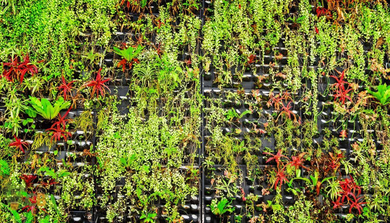 Vertical Gardening Trellis Wall Type Setup