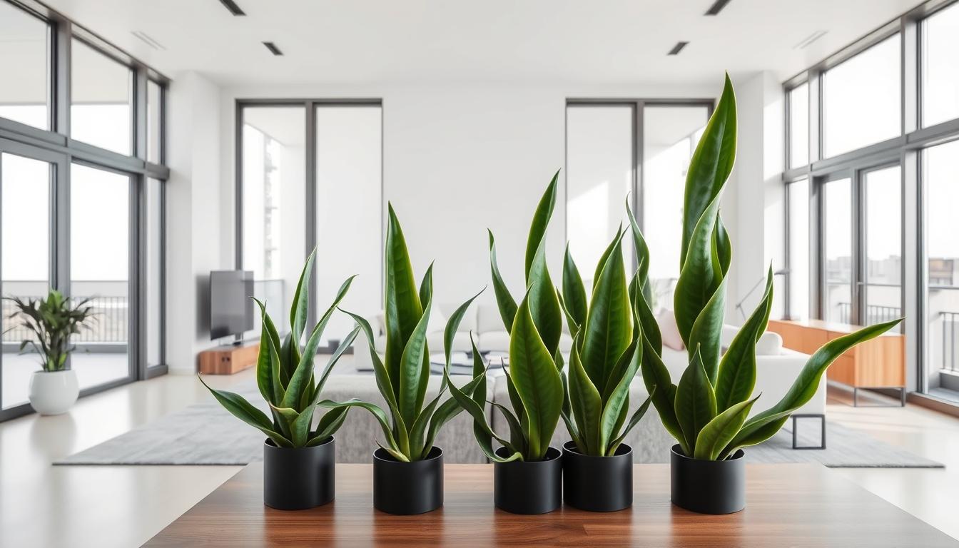 Snake Plants in Modern Interior Design Snake Plants in Modern Interior Design