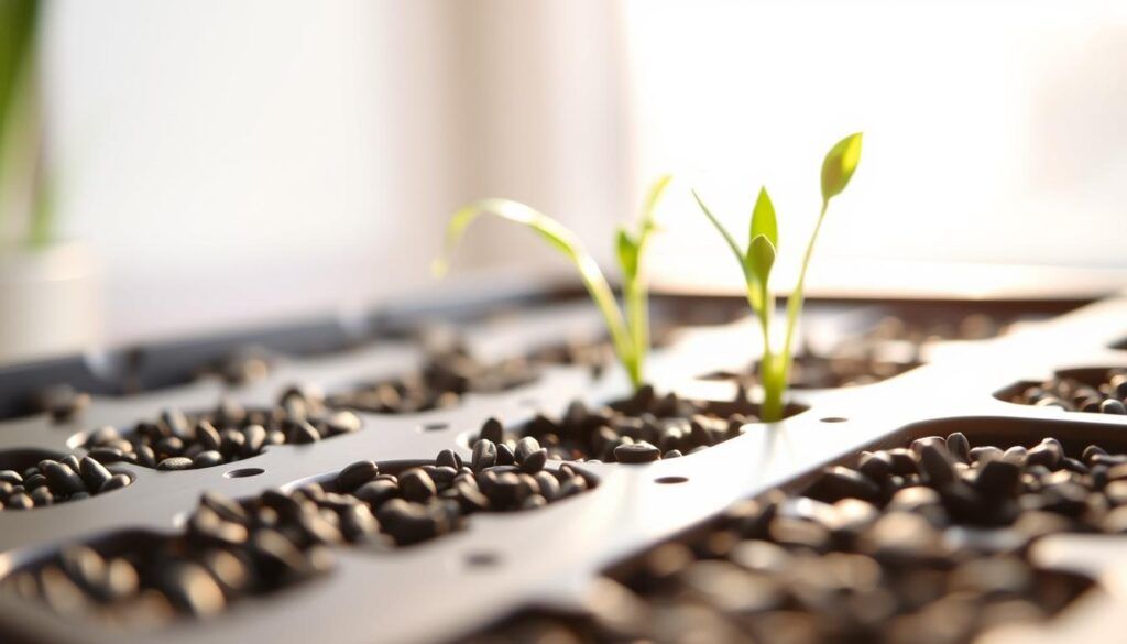Lavender Seed Starting Process