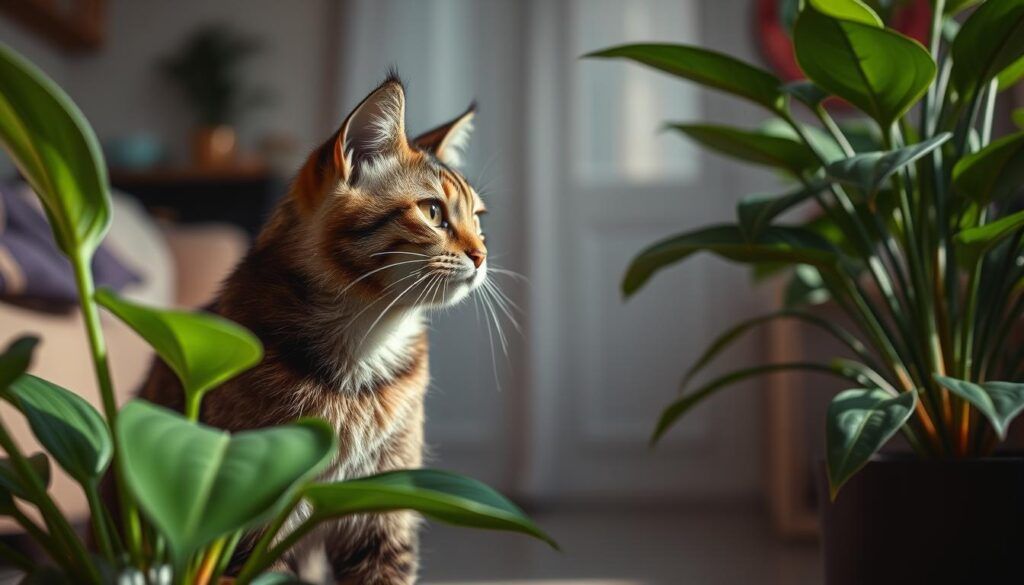 Creating a cat and plant friendly space at home